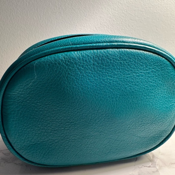 MK Zippered pouch Teal. - Picture 2 of 7